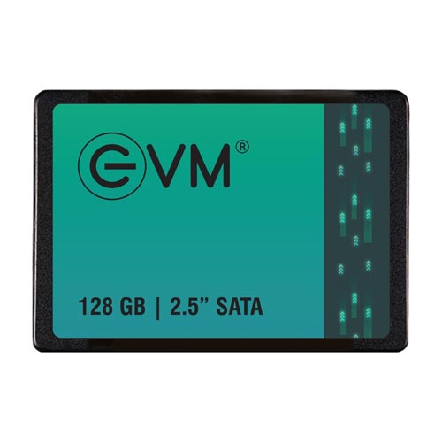 EVM 128GB 2.5 Inch SATA III Internal SSD Laptop Desktop Upgrade Storage 5 Year All India Warranty
