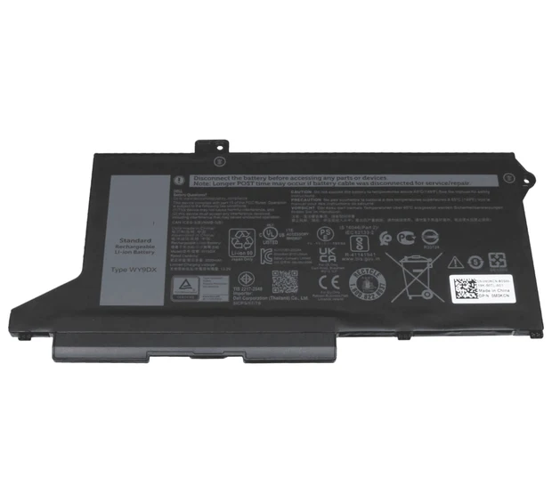 Techie Laptop Battery for Dell WY9DX - Precision 3560, Latitude 5420, Latitude 5520 Laptops (3600mAh, 3-Cell)
