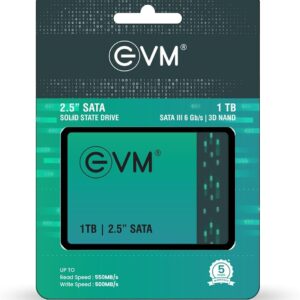SATA Internal SSD EVM 1TB 2.5 National Warranty 5 Years